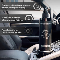 Blackline Dark Ice in an office space for odor control.