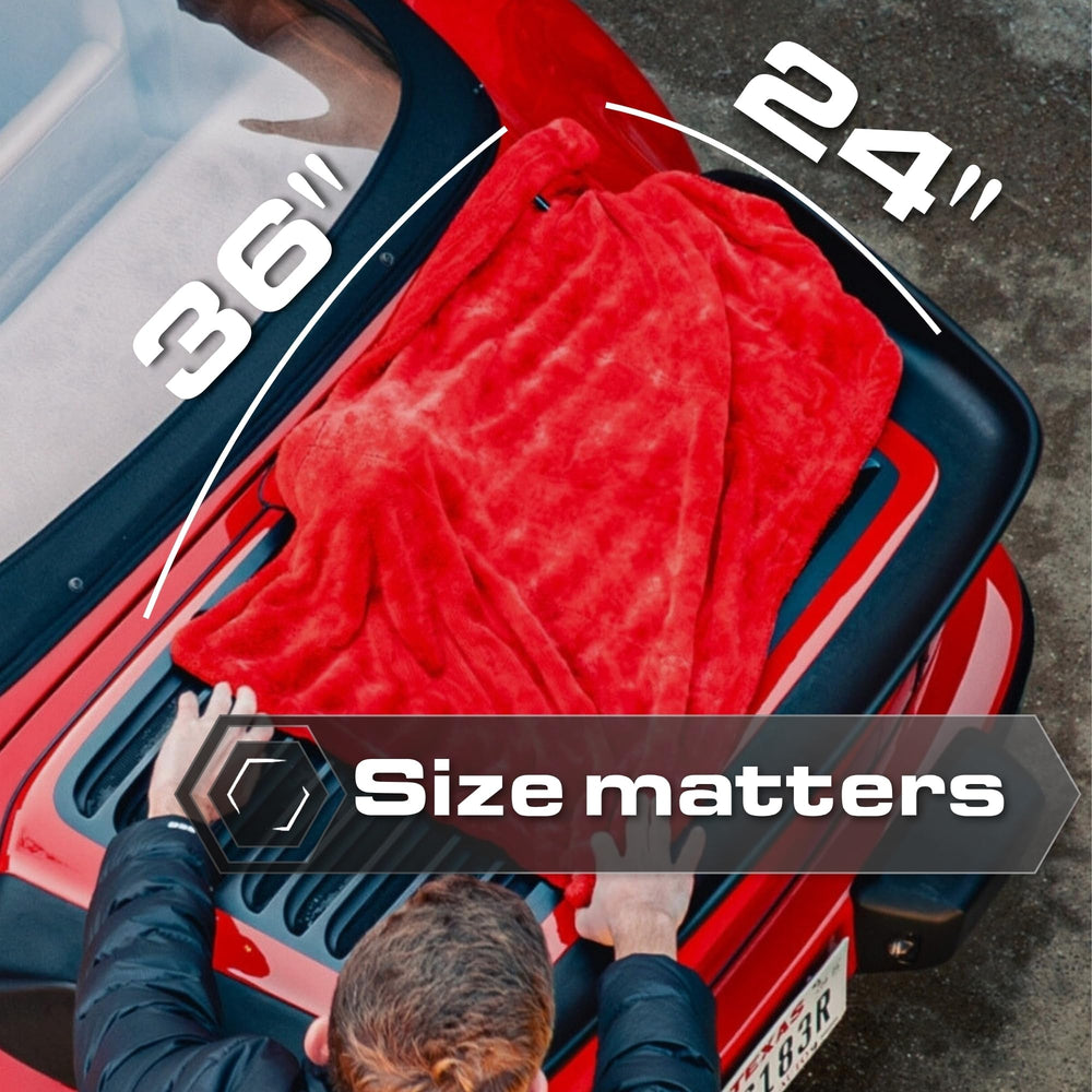 Blackline large surface glides without scratching painted surfaces.
