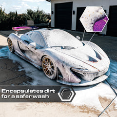 Blackline Extreme Foaming Car Shampoo ceramic-friendly formula protects coated surfaces