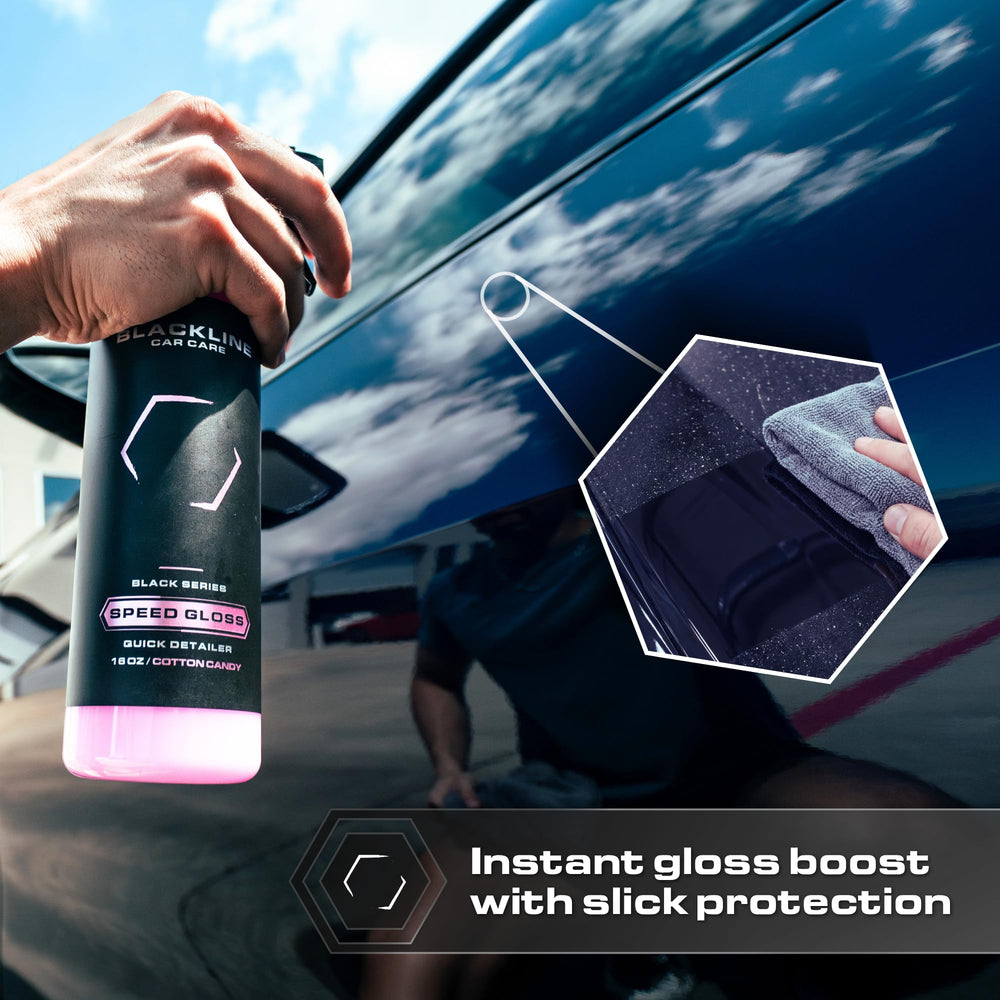Blackline Speed Gloss streak-free-finish delivers a pristine, glare-free look.