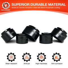 Blackrobot 29mm oil filter socket with strong grip for filter caps
