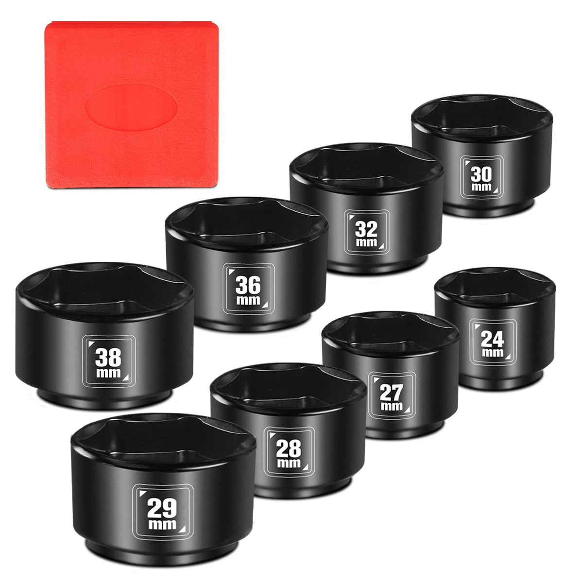BLACKROBOT 24mm oil filter socket for reaching tight spaces and quick filter removal