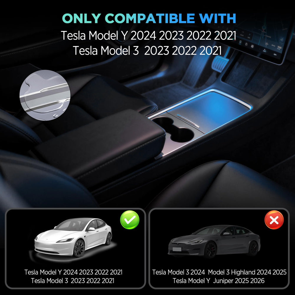 Blacloachai retractable cable sits in the center console hub for quick, tangle-free charging