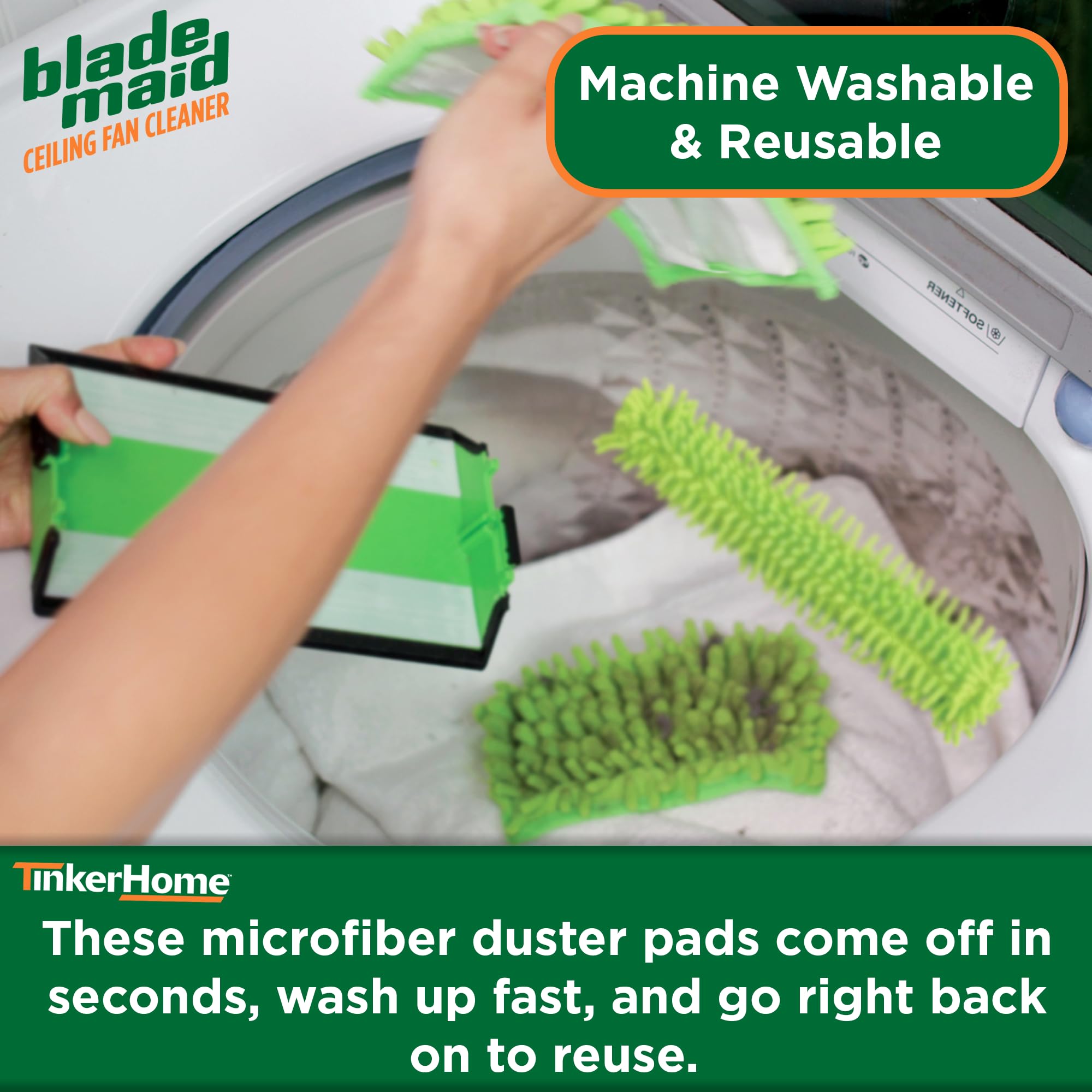 Blade Maid pads are suitable for cars, interiors, and exteriors during seasonal cleaning.