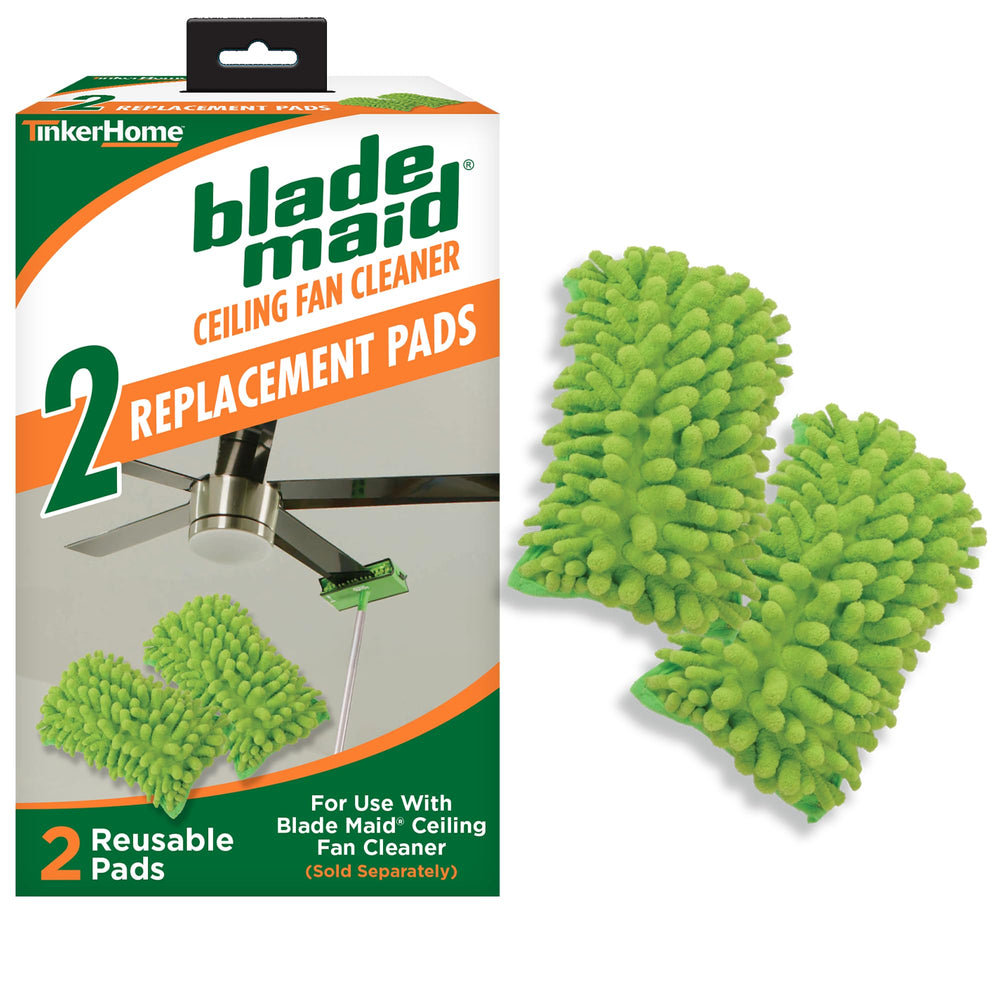 Blade Maid replacement pad for ceiling fans, ideal for reaching high blades safely.