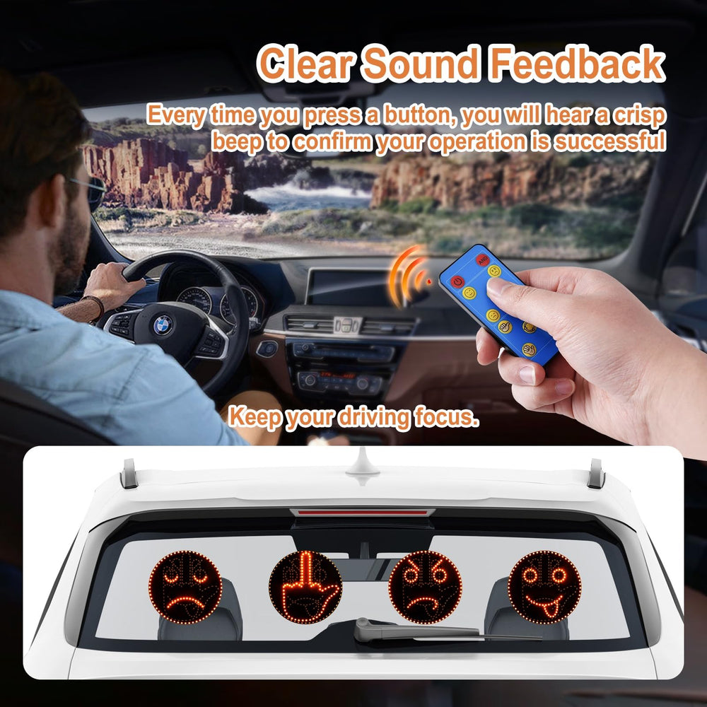 Blazart love-emotion gesture car light conveys friendly intent