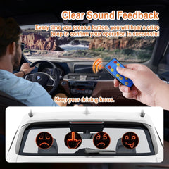 Blazart love-emotion gesture car light conveys friendly intent