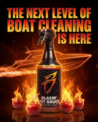 Bling Sauce hard water remover spray for easy wipe-off results