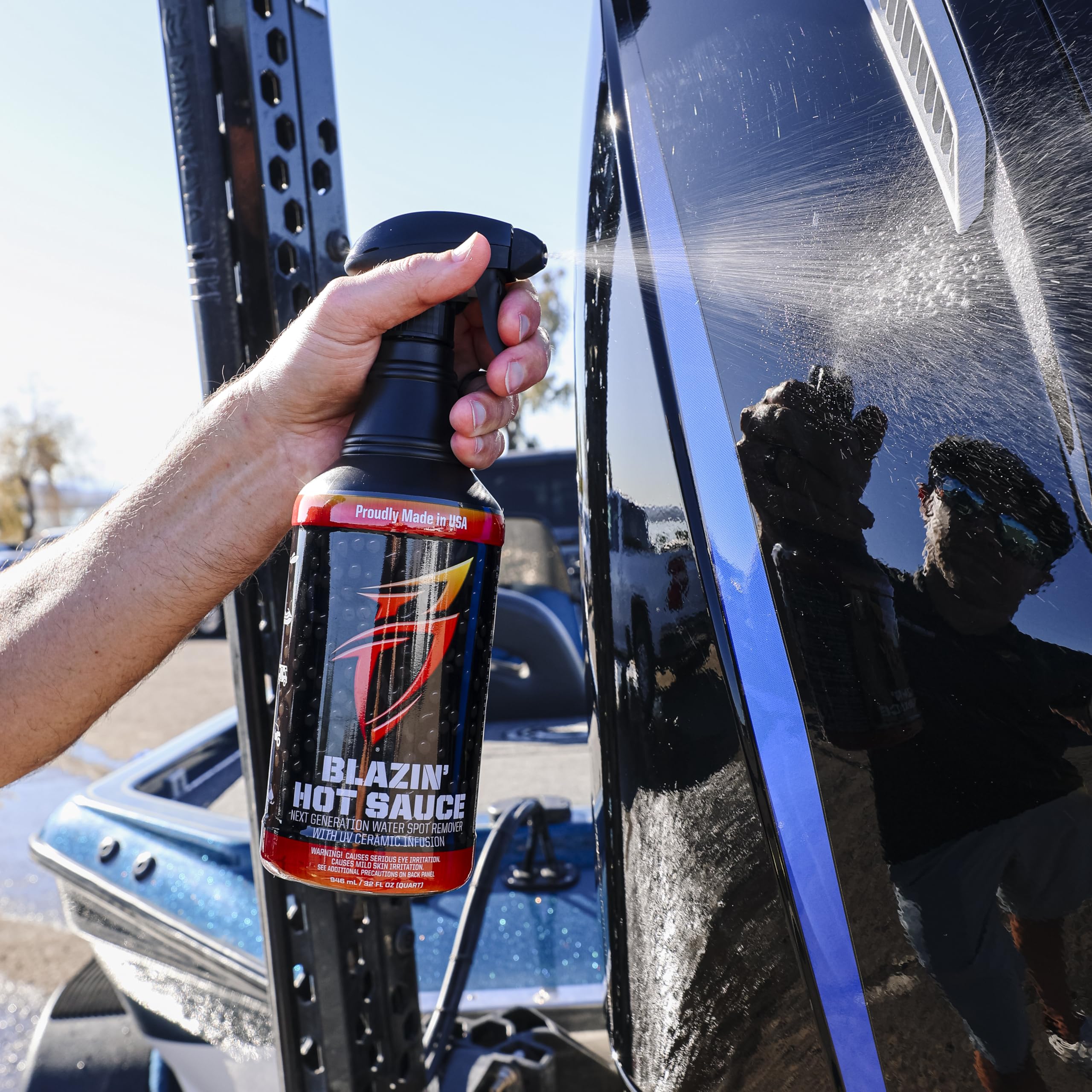 Bling Sauce sealant-boost after use on painted surfaces