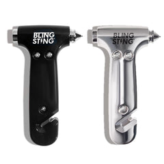 BLINGSTING Glammer escape hammer with carbide tip for emergency window breakage