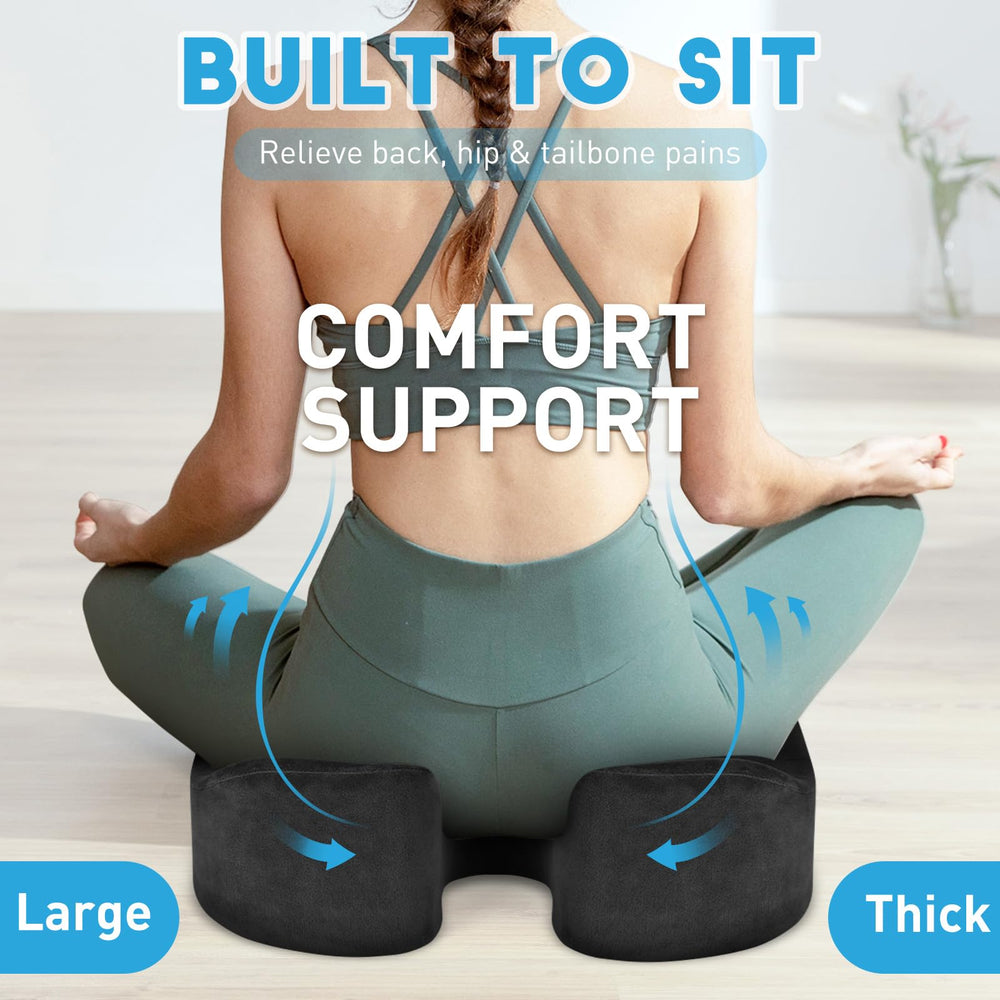 BlissTrends cushion non-slip bottom keeps cushion in place