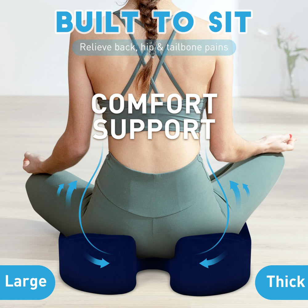 BlissTrends removable cover is machine washable for easy care