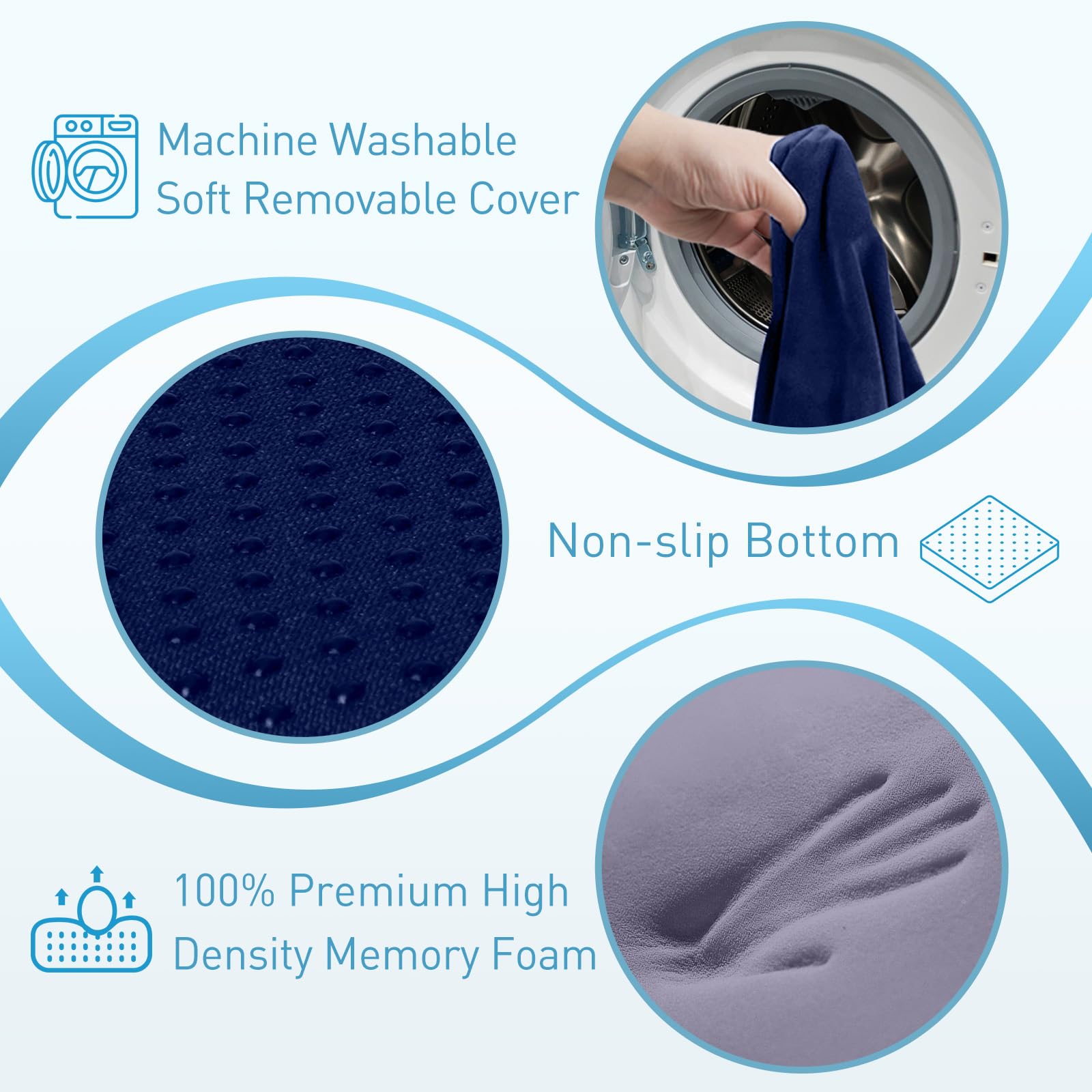 BlissTrends velvet cover with premium embroidery for a refined look
