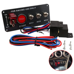 BLLYOGU 12V ignition panel side view highlights compact profile for tight installs