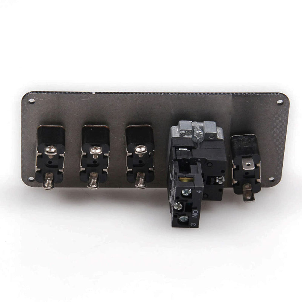 BLLYOGU ACC toggle switches closeup for easy in-cab controls