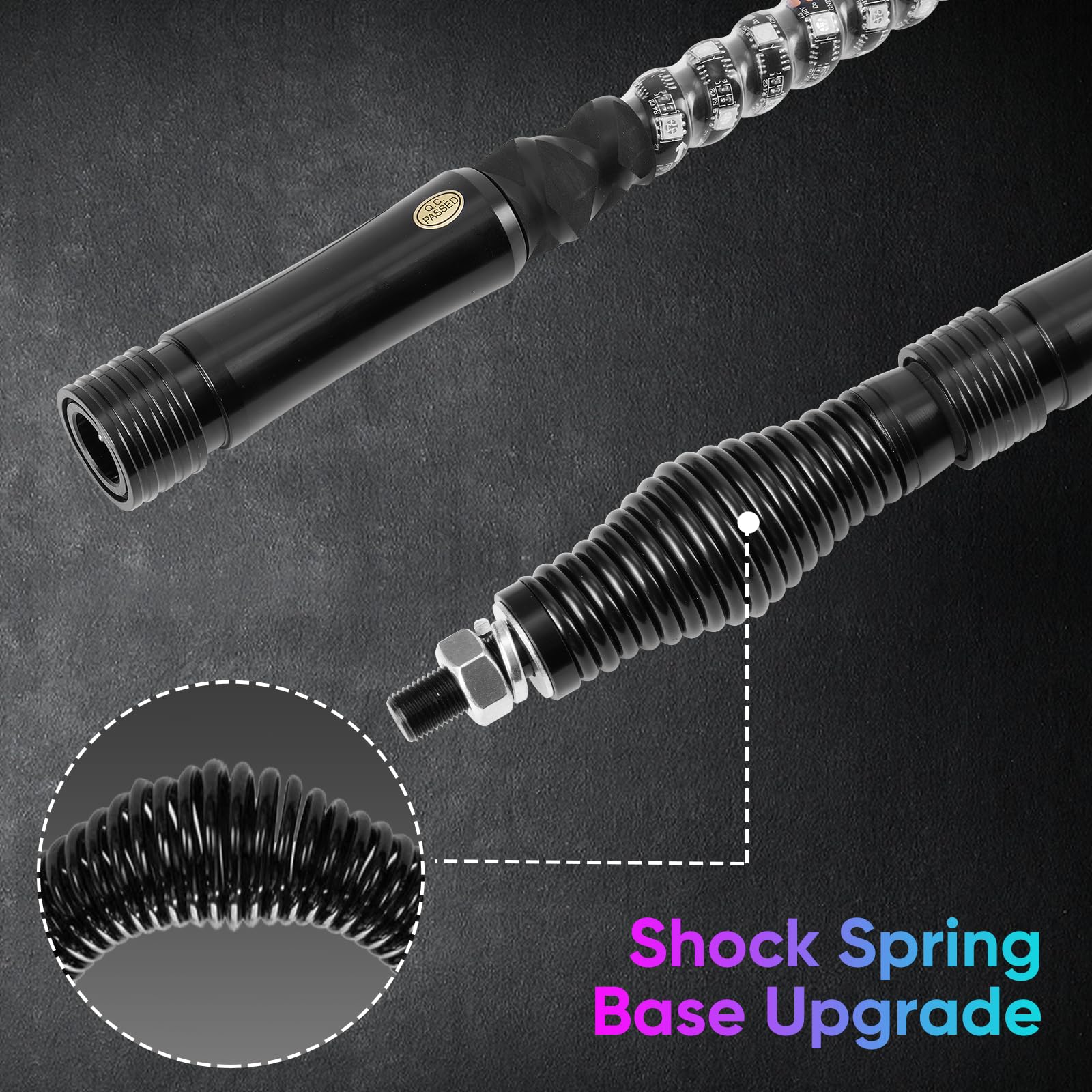 Blogole spring-base durability supports rugged mounting on trails
