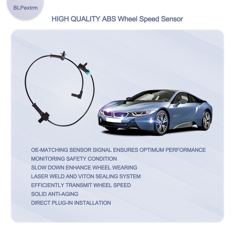BLPextrm ABS wheel speed sensor kit layout showing four sensors.