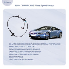 BLPextrm ABS wheel speed sensor kit layout showing four sensors.