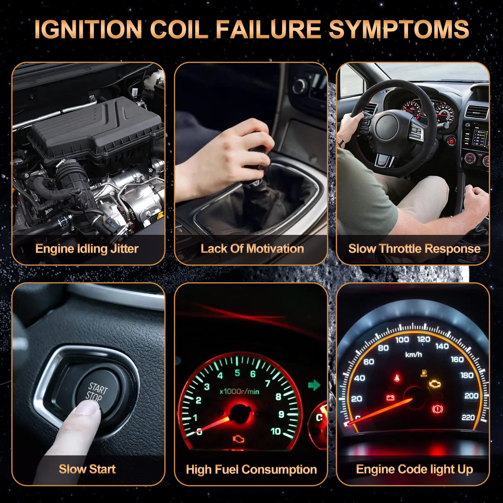 BLPextrm ignition coil test label demonstrates readiness after swap