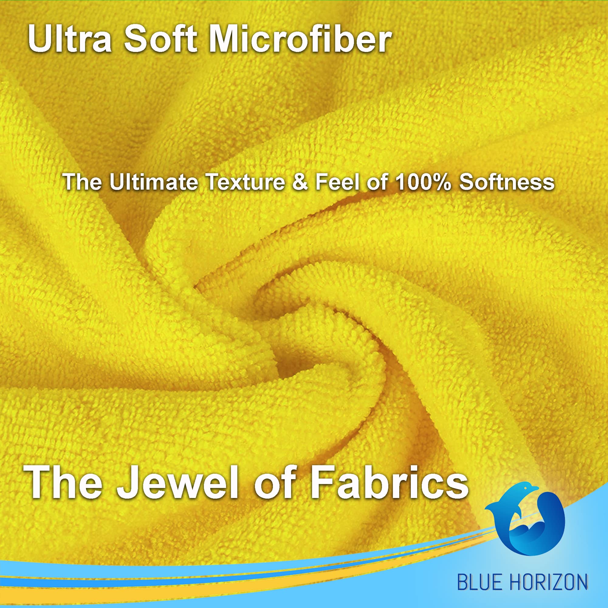 Blue Horizon 16x16 detailing towel ideal for cars and home surfaces.