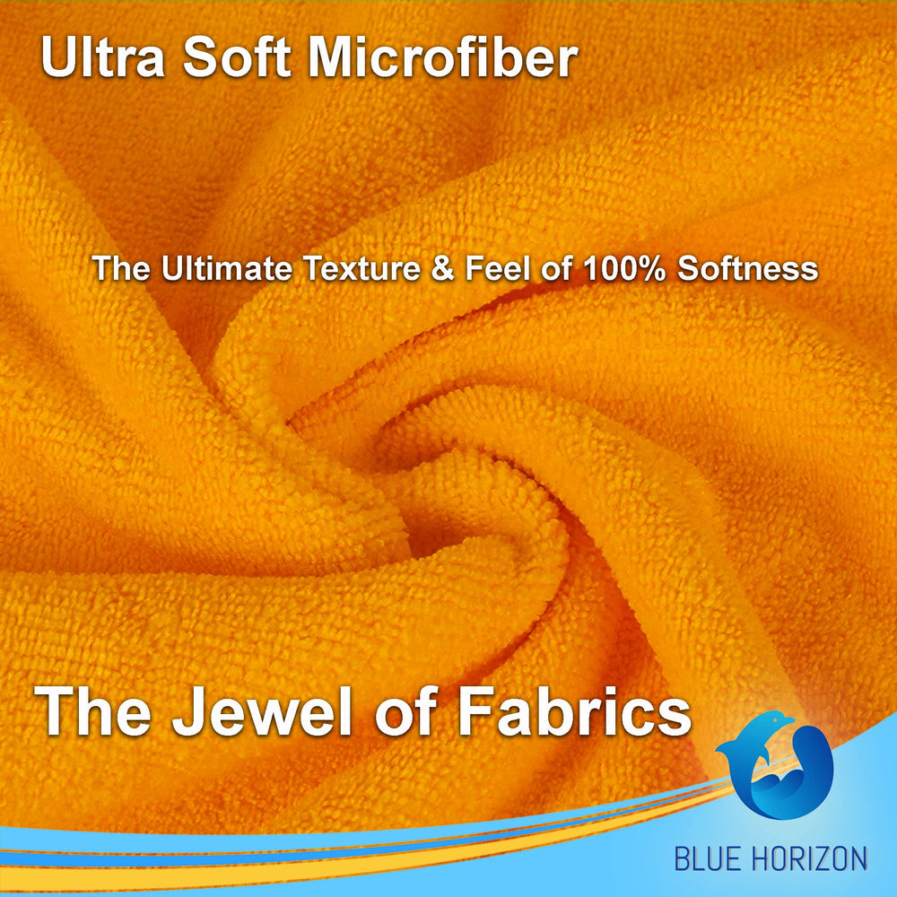 Blue Horizon streak-free microfiber cloth for safe, lint-free surfaces