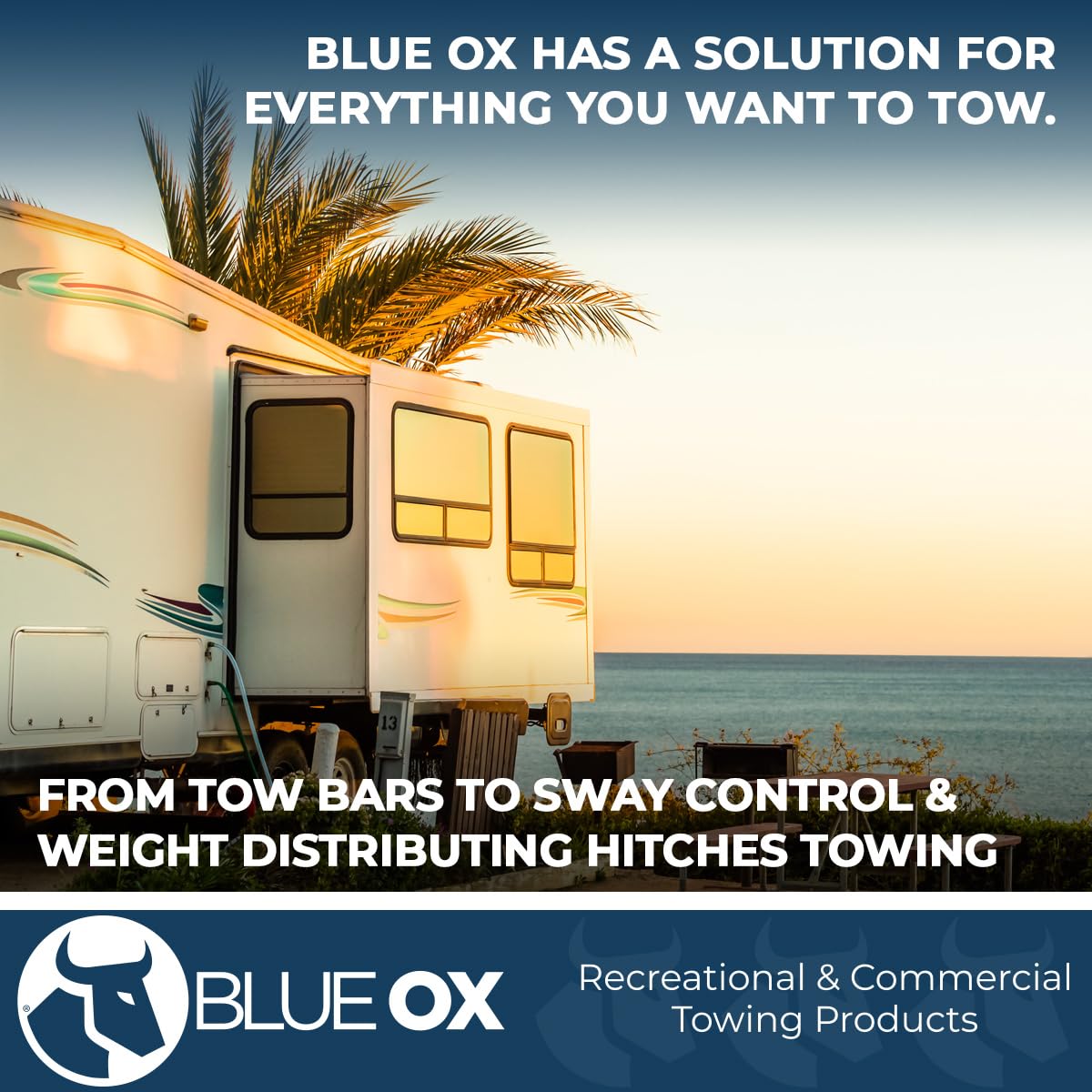 Blue Ox BX88219 pair of pins ready for tow bar installation