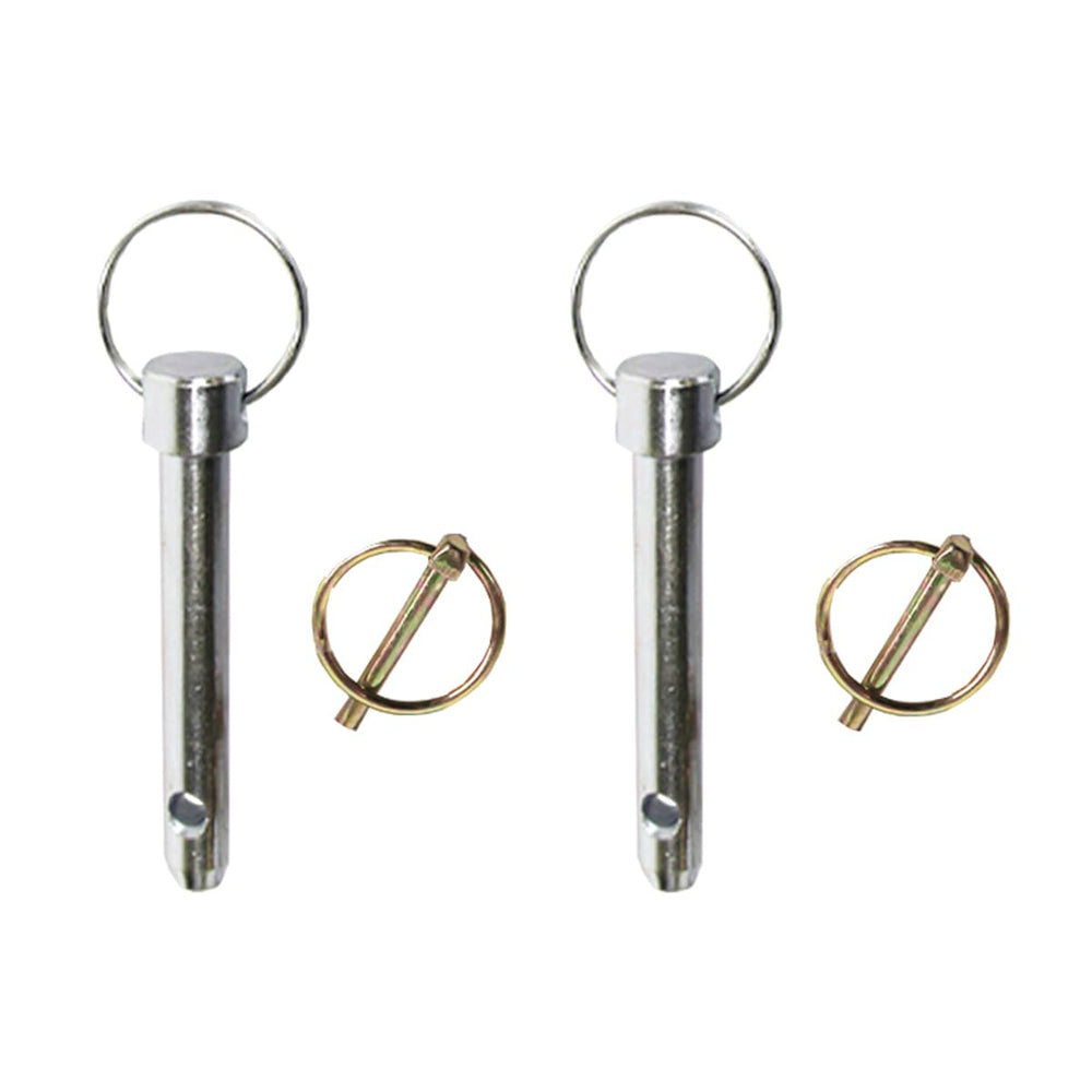 Blue Ox BX88219 self-retaining pins half inch silver finish direct tow bar replacement