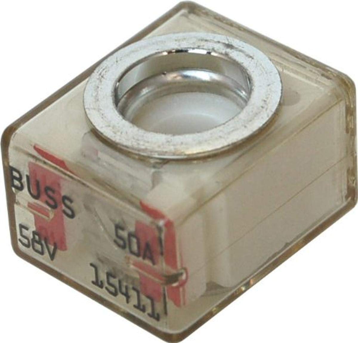 Blue Sea Systems 5177 battery terminal fuse in blue provides 50A DC protection for large battery banks