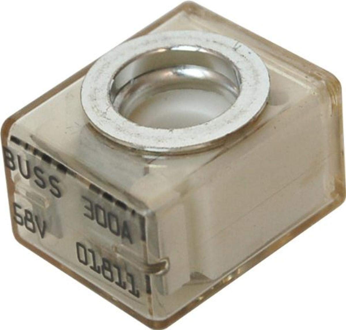 Blue Sea Systems 5190 battery terminal fuse in silver, designed for high-current connections.