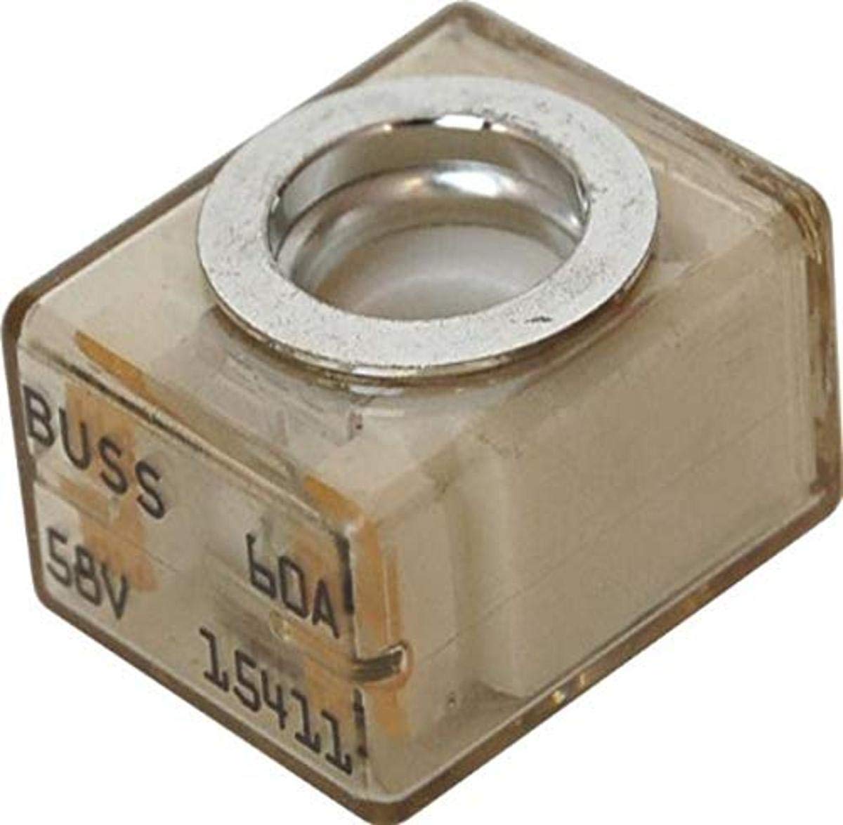 Blue Sea Systems Battery Terminal Fuse 60-amp with blown-indicator for DC main protection.