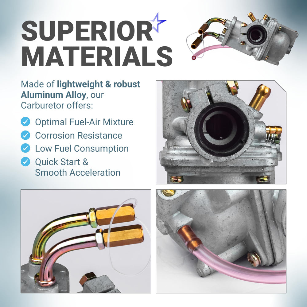 BlueStars PW50 throttle cable for responsive control.