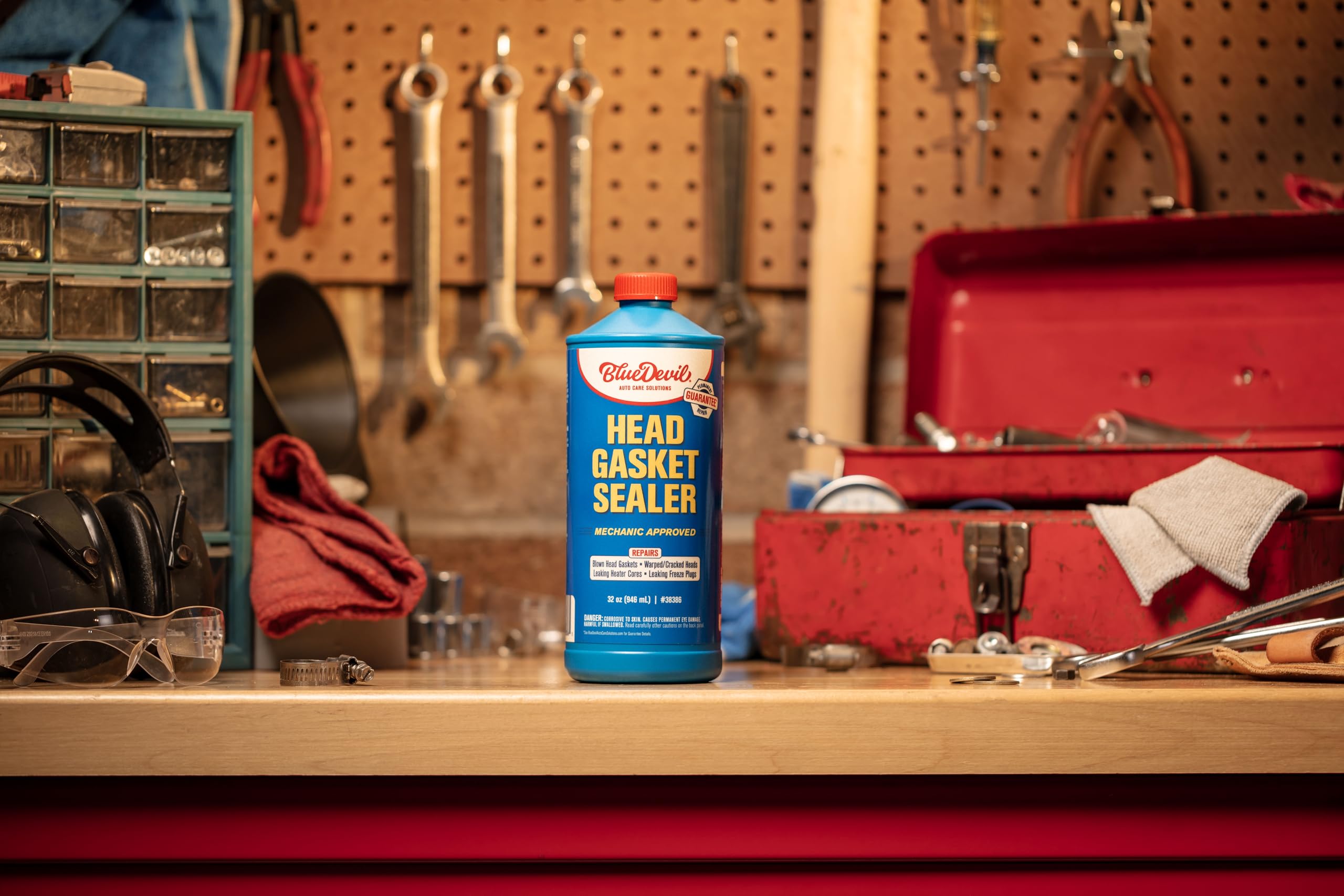 BlueDevil Seal performance image hints at durable leak sealing potential