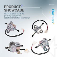 BlueStars RC601-51352 fuel pump installed on Kubota ZD-series equipment