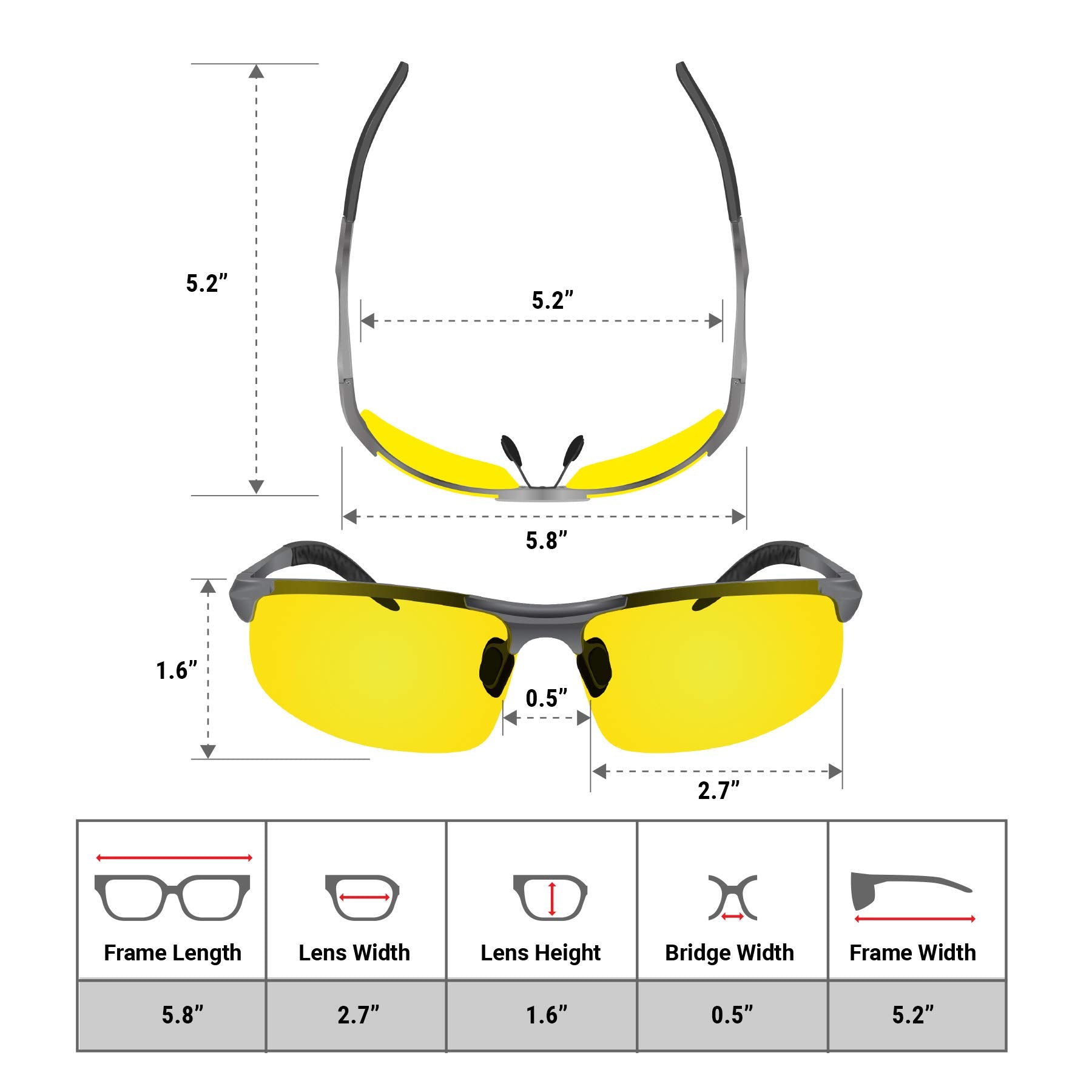 BLUPOND Knight Visor ultra-light frames for extended wear without fatigue