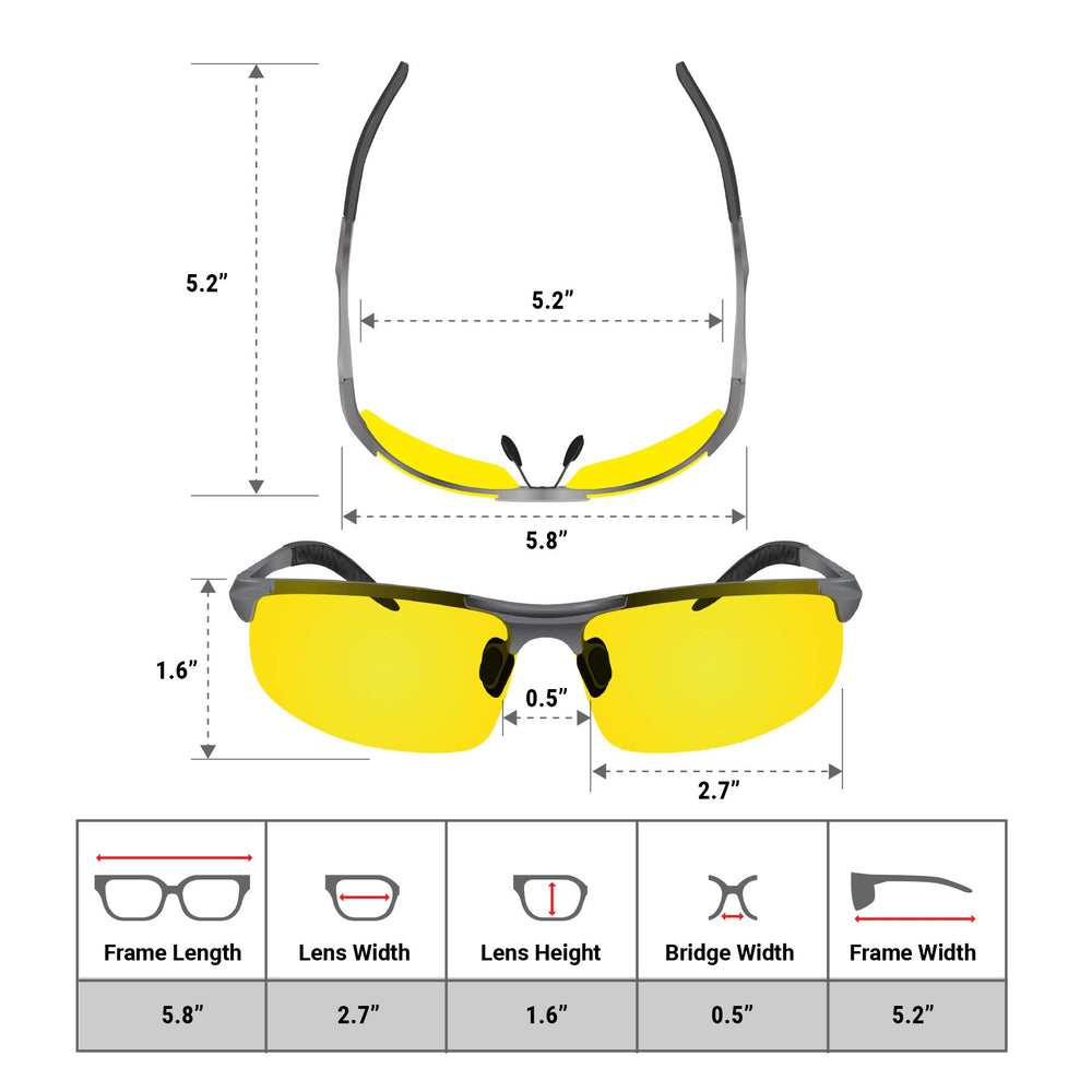 BLUPOND Knight Visor ultra-light frames for extended wear without fatigue
