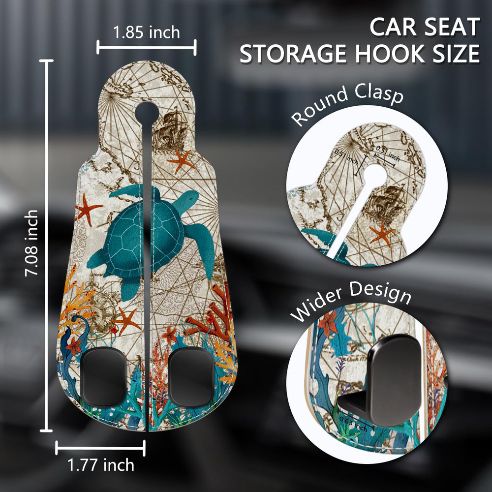 Blusabaca backseat organization setup with 360-degree rotation.