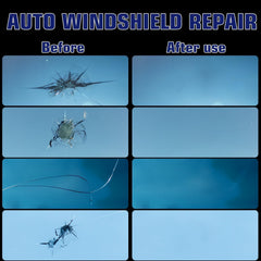 BLUTOKS Windshield Repair Kit nano resin creates a strong, nearly invisible fix