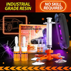 BLUTOKS windshield repair kit vacuum-20pa for deep resin penetration