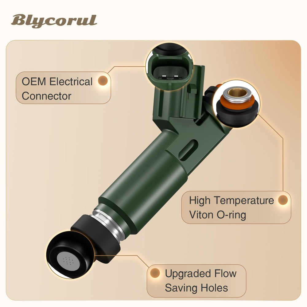 Blycorul alloy steel body and seals withstand high temperatures for durability.