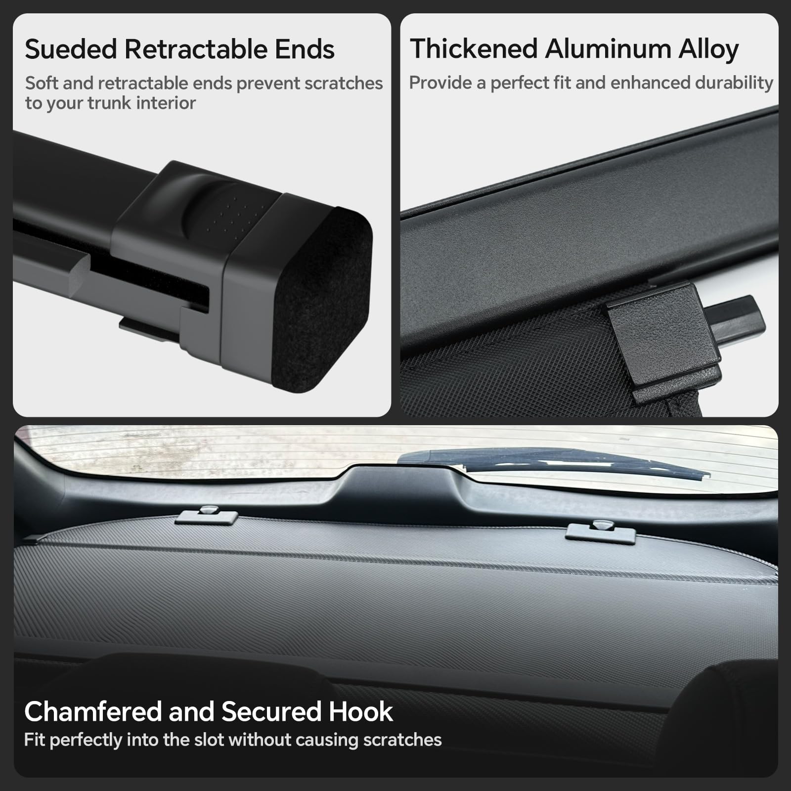 Blycorul aluminum crossbars provide sturdy support for loads in Mazda CX-5.