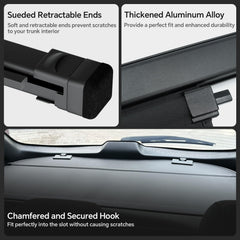 Blycorul aluminum crossbars provide sturdy support for loads in Mazda CX-5.