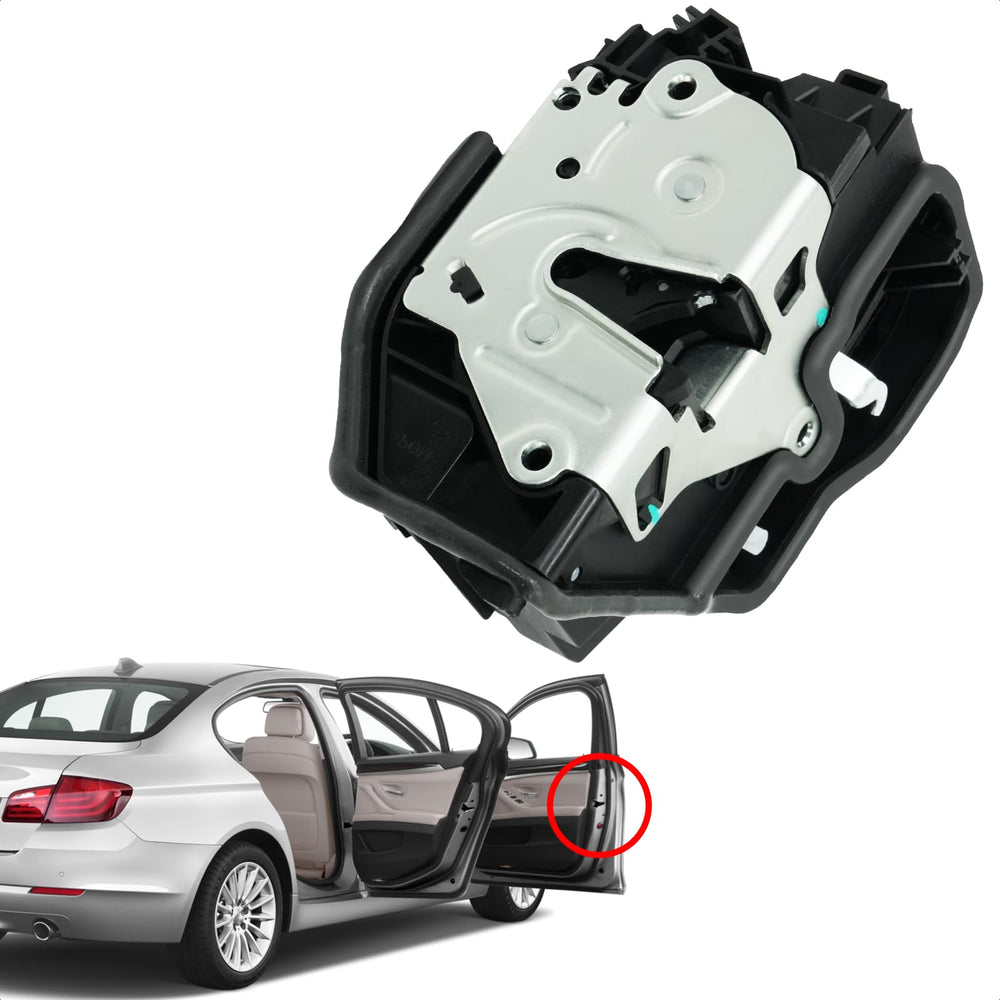 Blycorul BMW front-right door lock actuator with a focus on the locking mechanism and fit