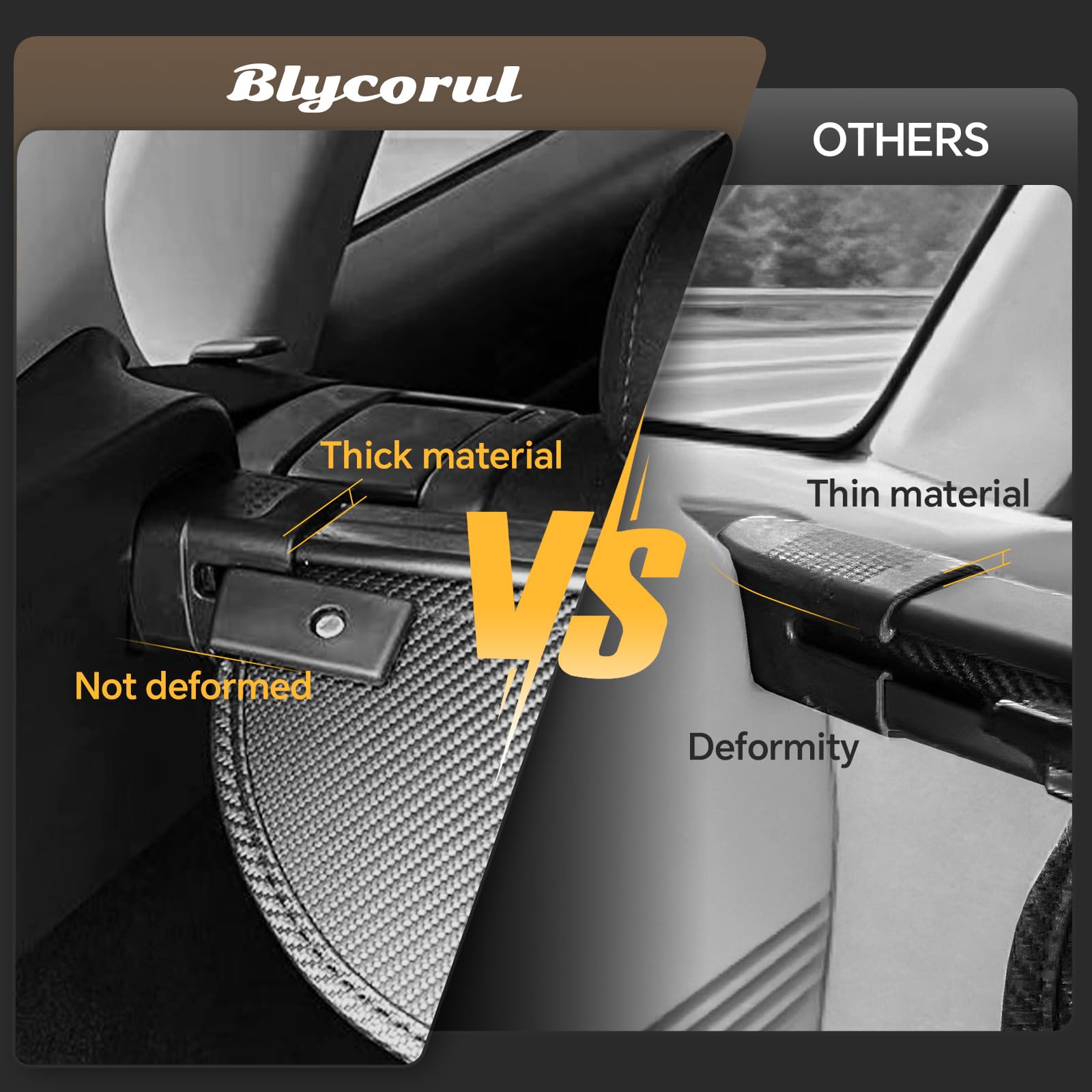 Blycorul carbon fiber texture finish enhances waterproofing and scratch resistance in CX-5 trunk.