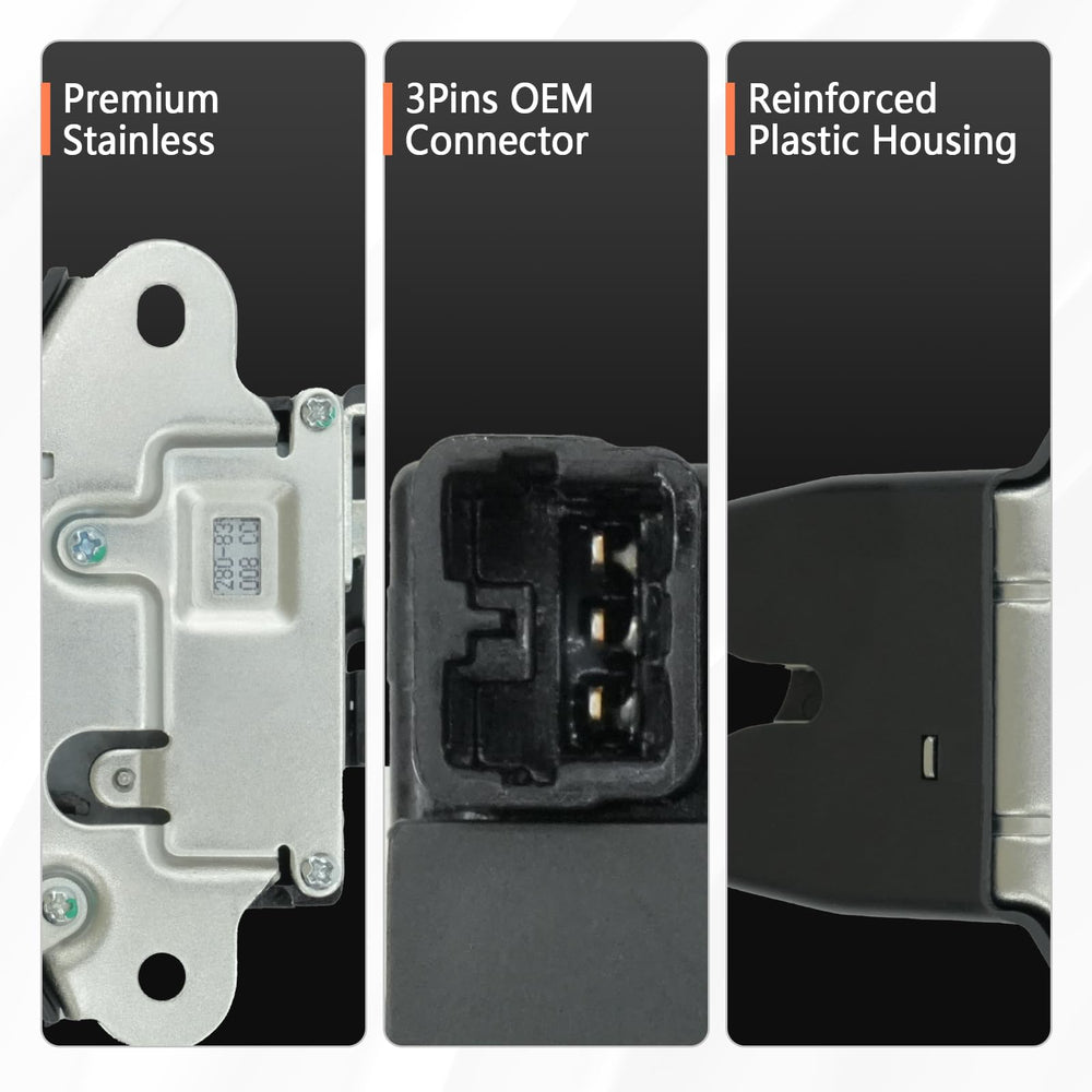 Blycorul durable steel trunk latch actuator for long-lasting use.