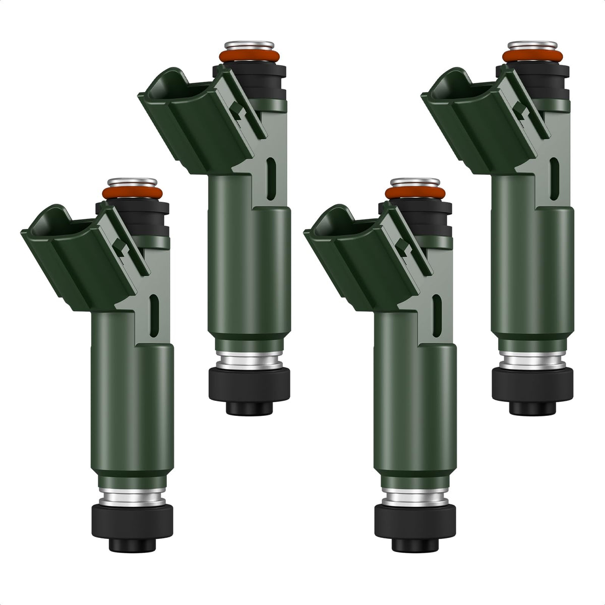 Blycorul fuel injectors set of four for 1.8L engines, smoother fuel delivery.