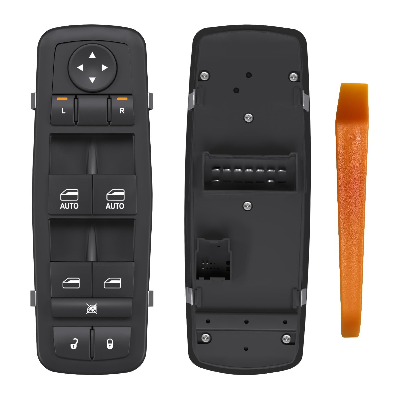 Blycorul Master driver-side window switch for Dodge Ram 2009–2012, direct-fit replacement.
