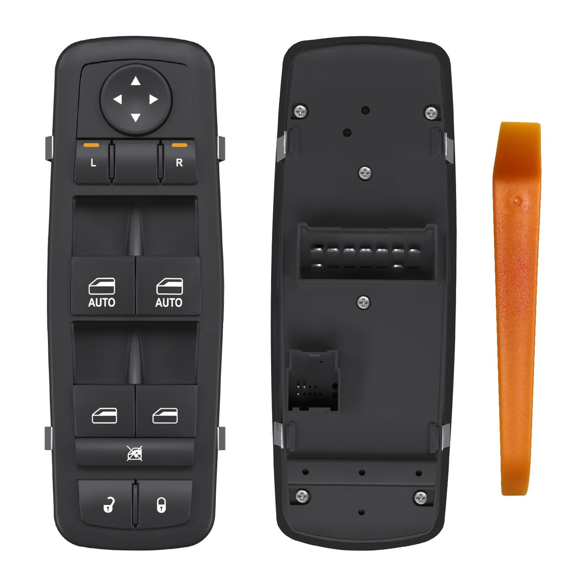 Blycorul Master driver-side window switch for Dodge Ram 2009–2012, direct-fit replacement.