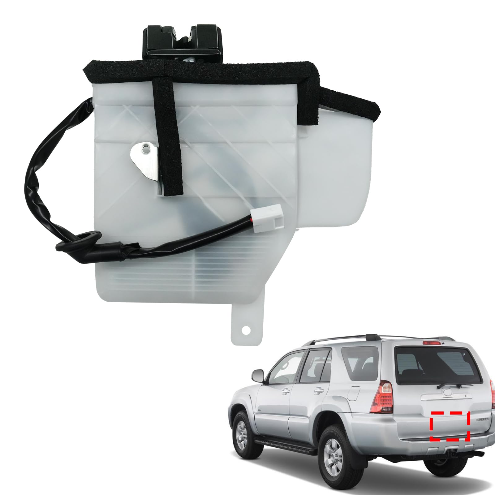 Blycorul rear tailgate lock latch assembly; durable metal build for reliable 4Runner operation.