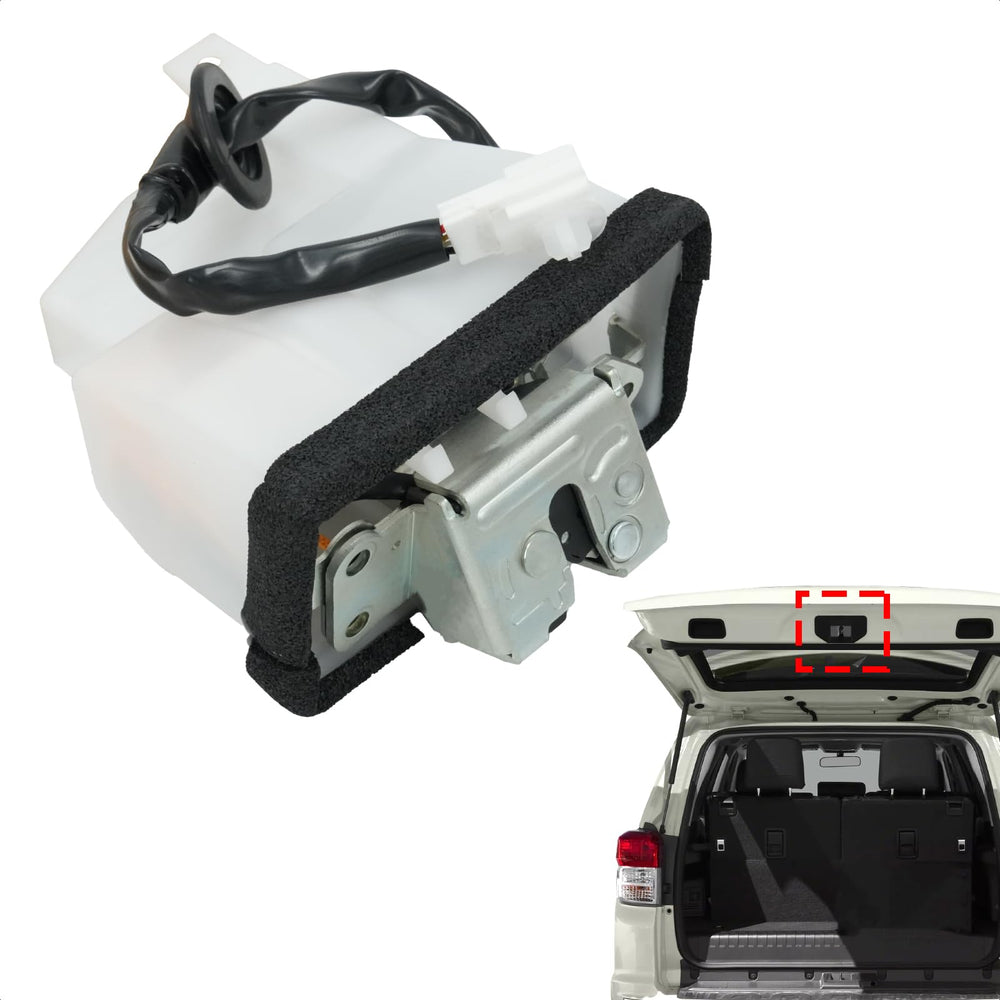 Blycorul rear trunk latch actuator installed for reliable tailgate operation