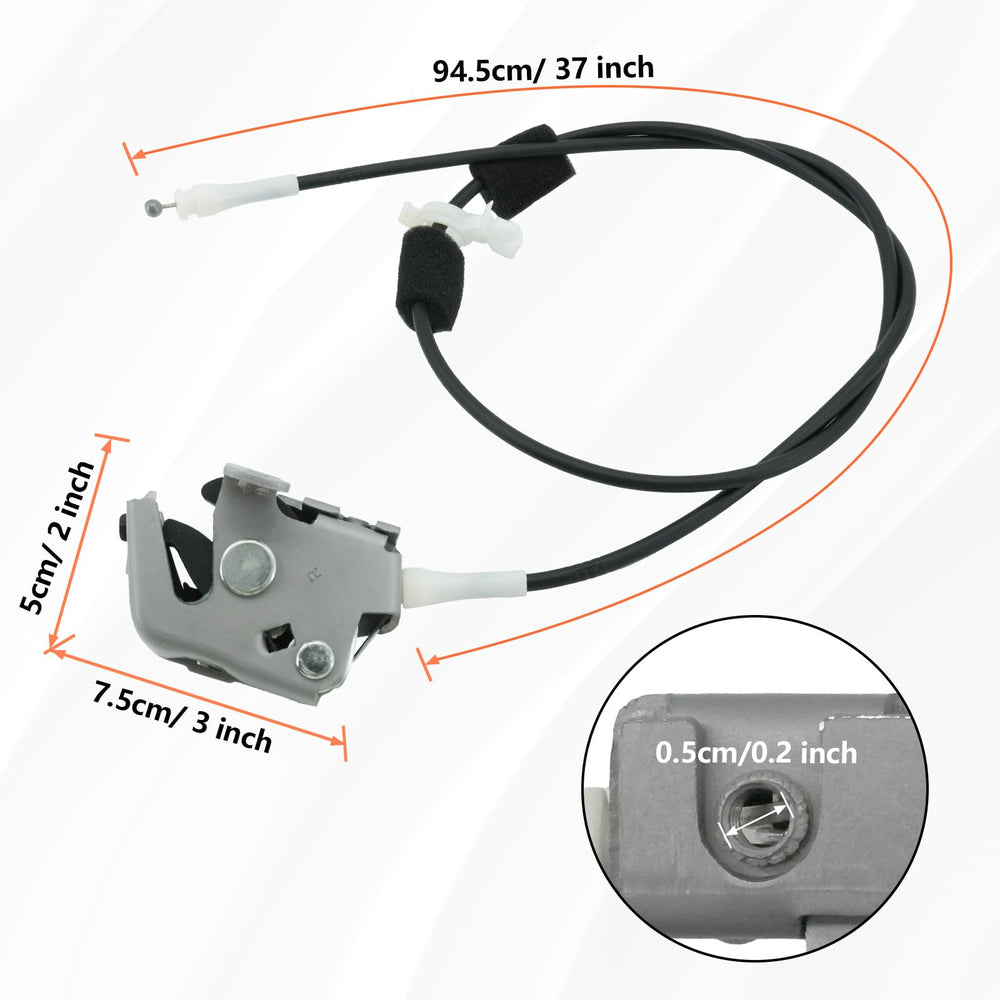 Blycorul steel door latch construction designed for long-lasting durability